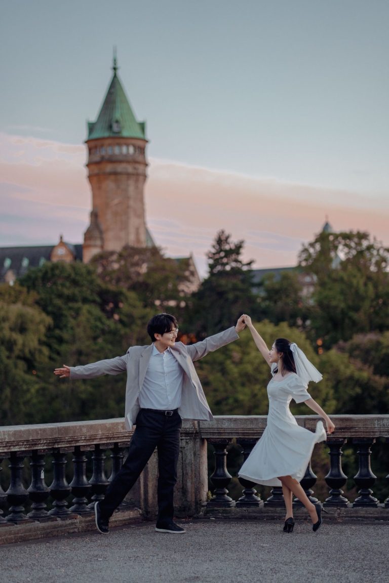Hochzeitfoto in Luxemburg beim Tanz